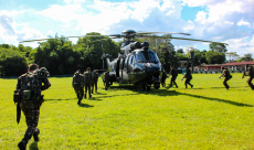 2º Batalhão de Infantaria de Selva e Destacamento de Aviação do Exército do Comando Militar do Norte realizam adestramento de tropa em Operações Aeromóveis