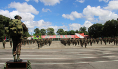 Formatura de encerramento do Estágio Básico de Sargentos Temporários