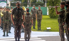 2º BIS sedia formatura militar na Guarnição de Belém em visita oficial do Comandante do Exército
